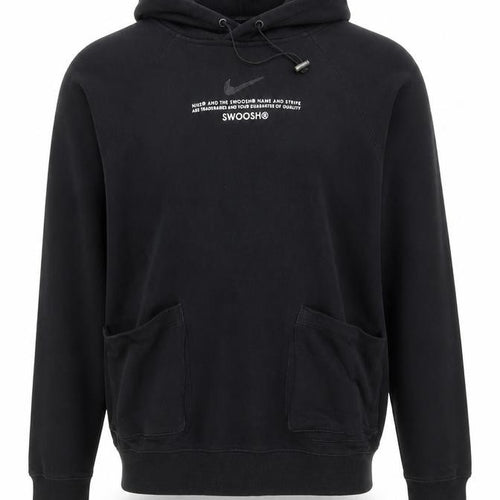 Nike Men's Black Pullover Hoodie Size M Sports Fleece