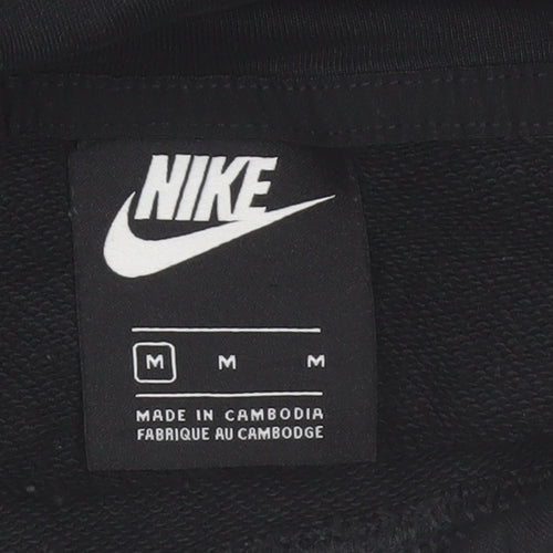 Nike Men's Black Pullover Hoodie Size M Sports Fleece