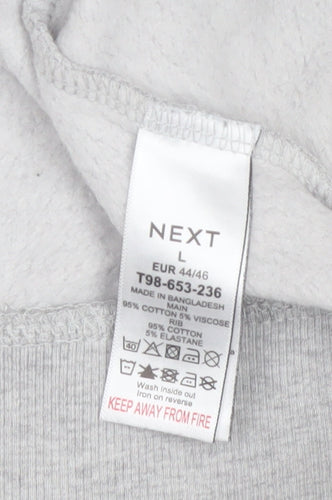 Next Women Grey CPH Copenhagen Pullover Sweatshirt Size L