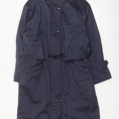Forecaster of Boston Womens Navy Long Puffer Coat Small