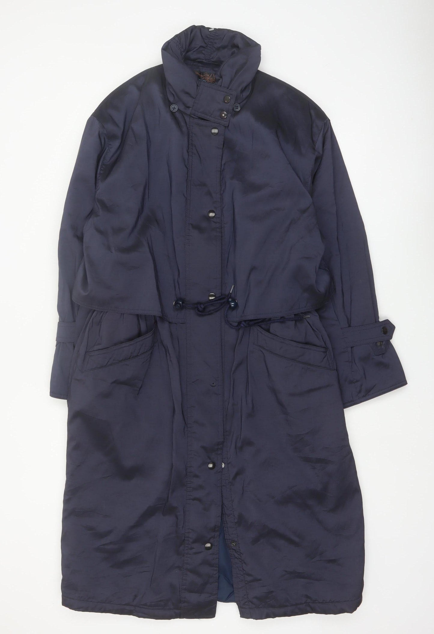 Forecaster of Boston Womens Navy Long Puffer Coat Small