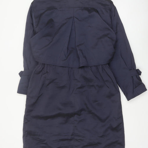 Forecaster of Boston Womens Navy Long Puffer Coat Small