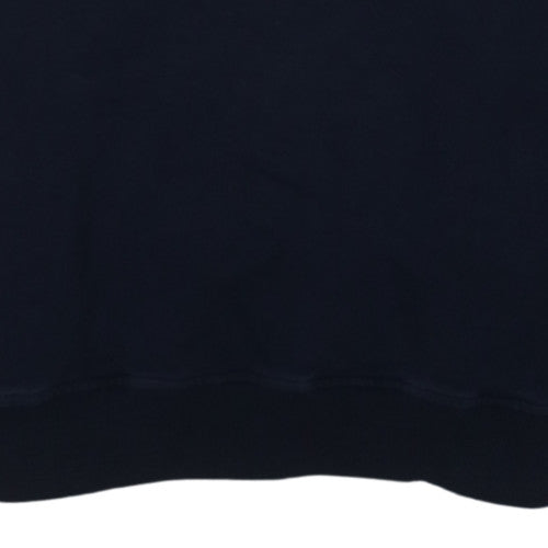 C.P. Company Men's Black 2XL Crew Neck Pullover Sweatshirt