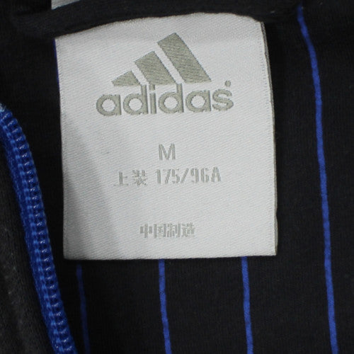 Adidas Men's Black Full Zip Basketball Hoodie Size M