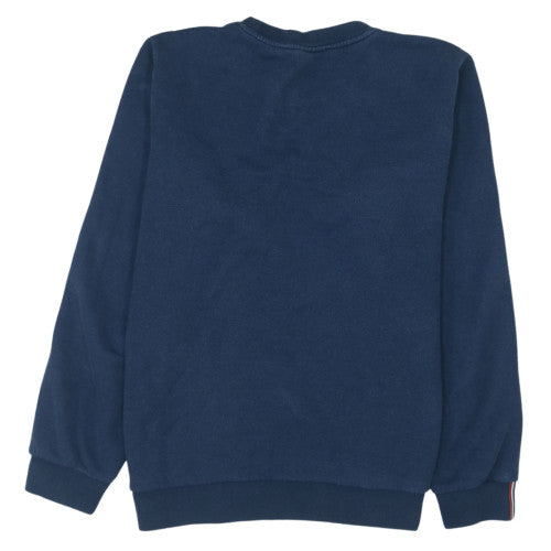 Lacoste Men's Blue 2XL Crew Neck Cotton Pullover Sweatshirt