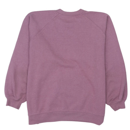 Reebok Women’s Purple Crew Neck Classic Logo Sweatshirt Size 12