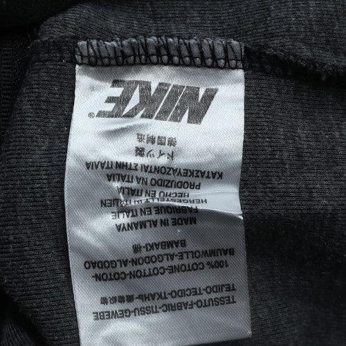 Nike Men's Grey Full Zip Hoodie L Sports Cotton Sweatshirt