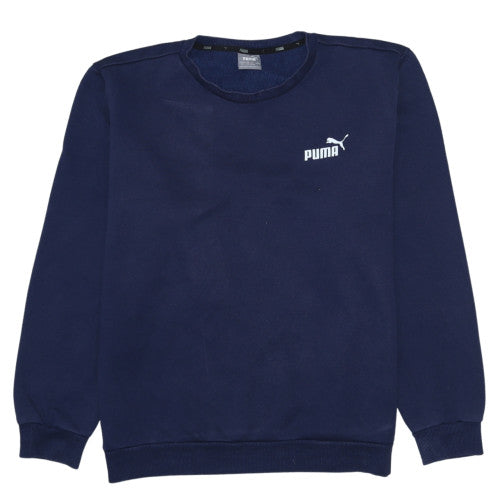 Puma Men's Blue XL Crew Neck Pullover Sweatshirt