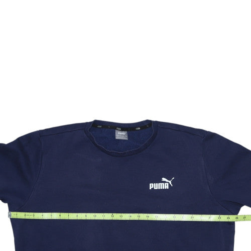 Puma Men's Blue XL Crew Neck Pullover Sweatshirt