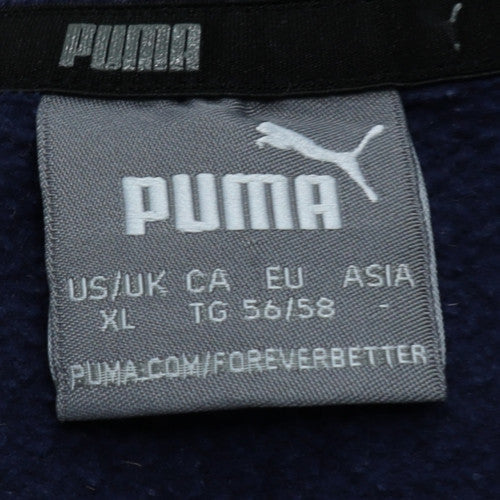 Puma Men's Blue XL Crew Neck Pullover Sweatshirt