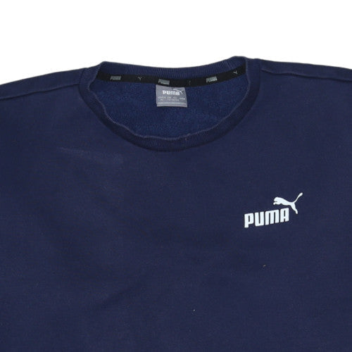 Puma Men's Blue XL Crew Neck Pullover Sweatshirt