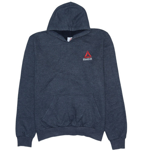 Reebok Mens Grey XL Pullover Hoodie Sweatshirt Sportswear