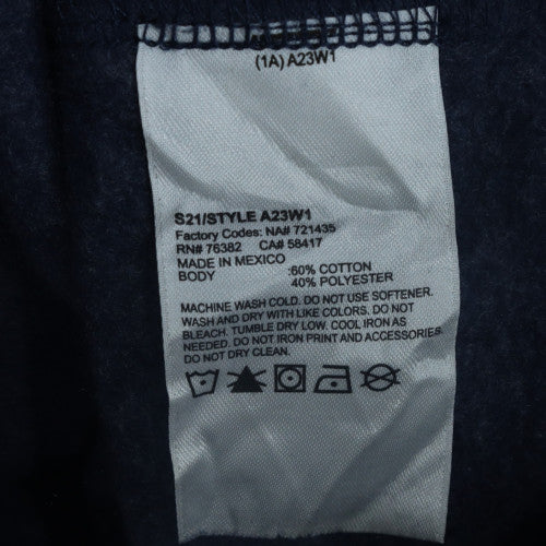 Timberland PRO Men's Blue Pullover Hoodie M Rain Repel Cotton Blend