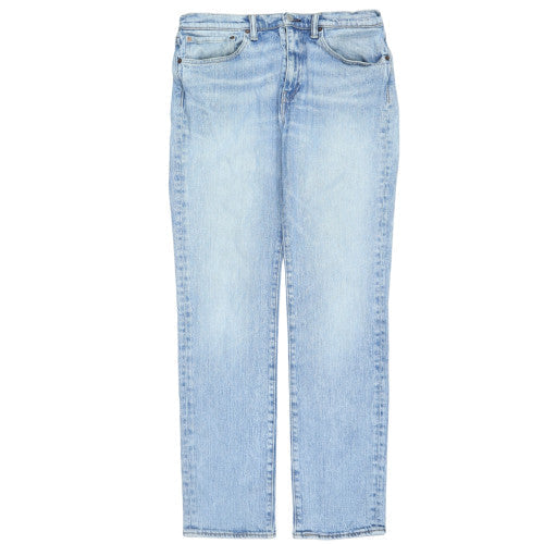 Levi's Men Blue 32W 32L Straight Fit Light Wash Jeans