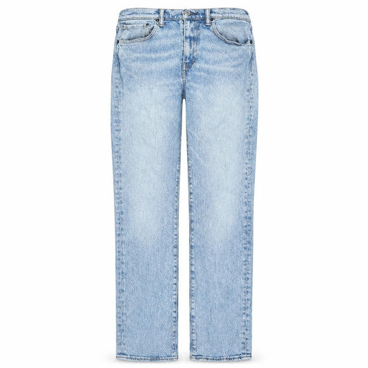 Levi's Men Blue 32W 32L Straight Fit Light Wash Jeans