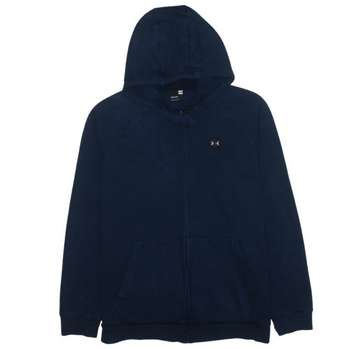 Under Armour Men’s Blue Full Zip Hoodie Size L Fleece Sweatshirt
