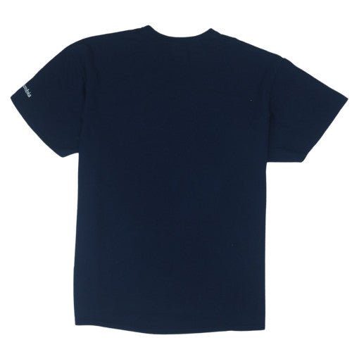 Columbia Men's Navy Blue Graphic Print Crew Neck T-Shirt XL