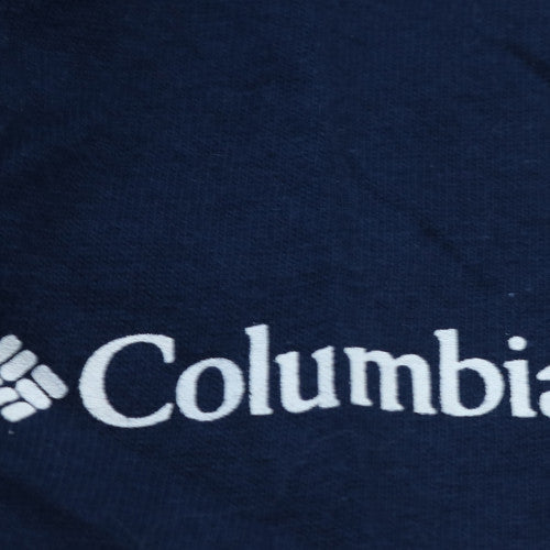 Columbia Men's Navy Blue Graphic Print Crew Neck T-Shirt XL