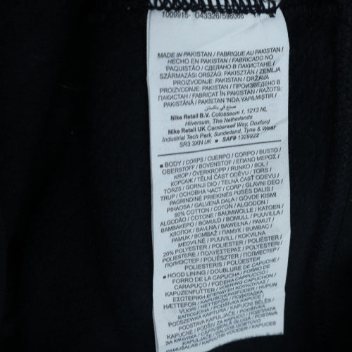 Nike Mens Black 2XL Full Zip Hoodie Fleece Sportswear