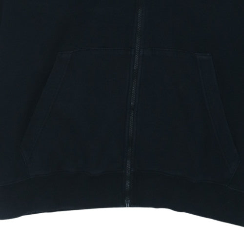Nike Mens Black 2XL Full Zip Hoodie Fleece Sportswear