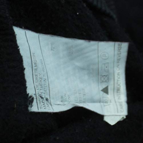 Napapijri Men's Black Full Zip Hoodie Size M Outdoor Fleece