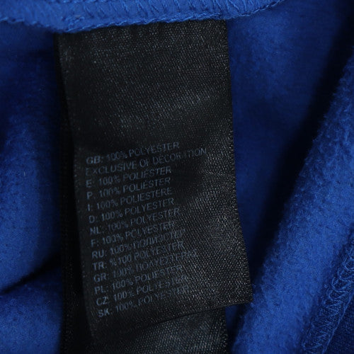 The North Face Men's Blue Full Zip Hooded Fleece Jacket M