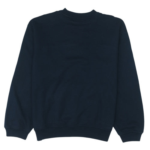 Reebok Men's Blue Pullover Sweatshirt M Embroidered Athletic Department