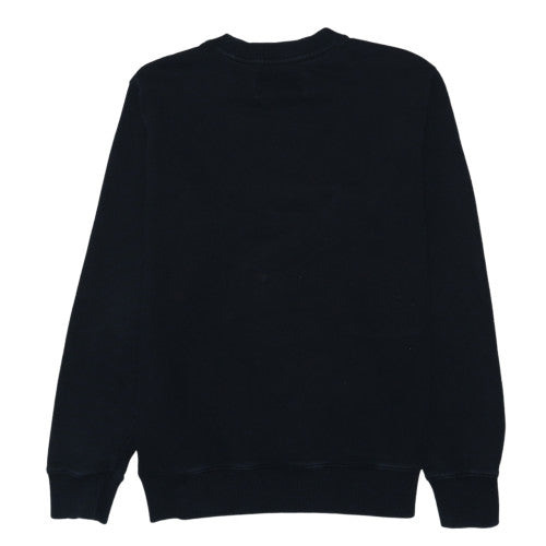 Calvin Klein Jeans Womens Black XL Pullover Sweatshirt Logo Cotton