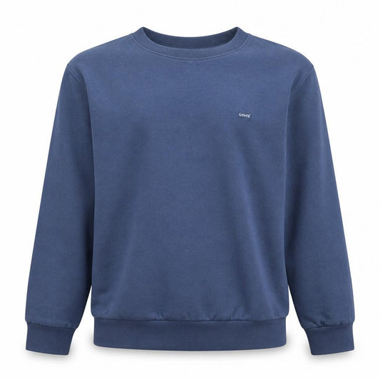 Levi's Boys Blue Crew Neck Pullover Sweatshirt M Regular Fit