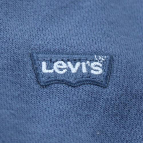 Levi's Boys Blue Crew Neck Pullover Sweatshirt M Regular Fit