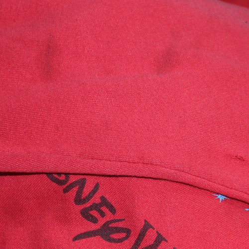 Disney Men Red Mickey Mouse 25th Anniversary Pullover Sweatshirt Medium