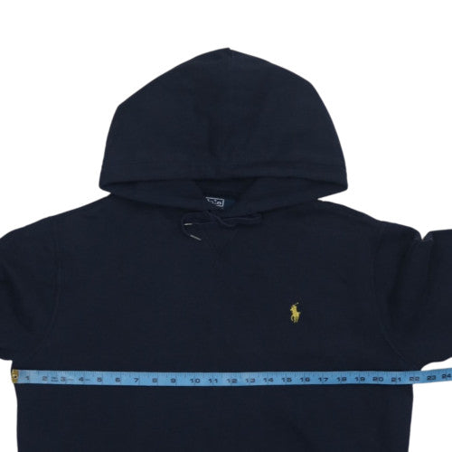 Polo Ralph Lauren Men's Navy Hoodie M Pima Cotton Pullover