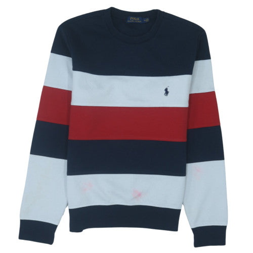 Ralph Lauren Men’s Multicoloured M Striped Crew Neck Sweatshirt
