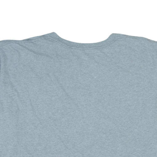 Adidas Men's Grey 2XL Sports Graphic Logo Crew Neck T-Shirt