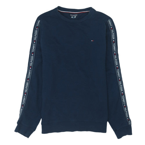 Tommy Hilfiger Men's Navy Blue Crew Neck Sweatshirt M
