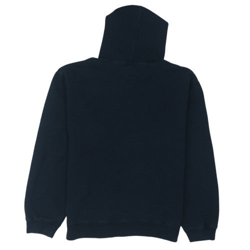 GAP Men's Black Pullover Hoodie L Logo Fleece Sweatshirt
