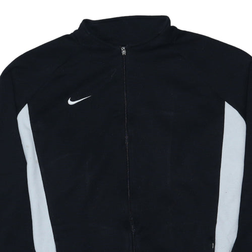 Nike Men's Black Full Zip Sweatshirt Jacket L Sports Fleece