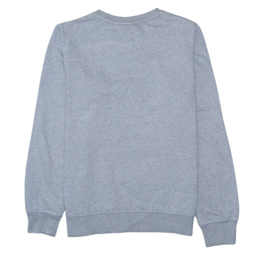 Umbro Men's Grey Crew Neck Logo Sweatshirt Size M