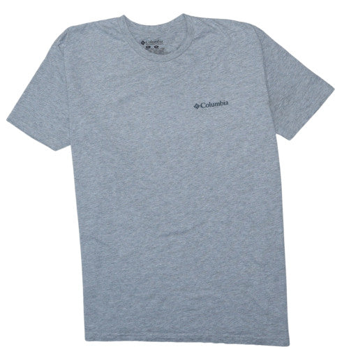 Columbia Men's Grey XL Outdoor Graphic Crew Neck T-Shirt