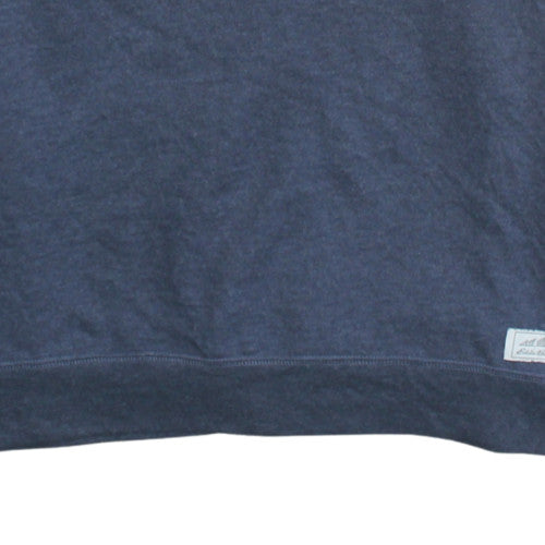 Eddie Bauer Men's Blue L Pullover Cotton Blend Crew Neck Sweatshirt