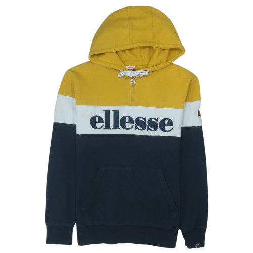 Ellesse Mens Multicoloured L Pullover Hoodie Retro Sports Style