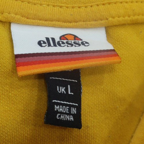 Ellesse Mens Multicoloured L Pullover Hoodie Retro Sports Style