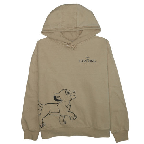 Disney The Lion King Women's Beige Pullover Hoodie Size L