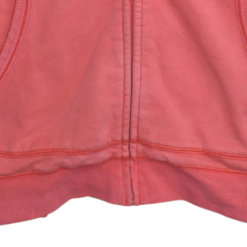 Quiksilver Men's Pink Full Zip Hoodie XXLarge Cotton Blend