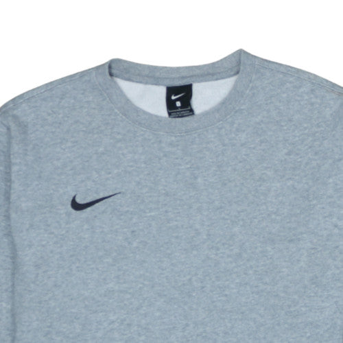 Nike Men's Grey Large Pullover Sweatshirt Crew Neck Fleece