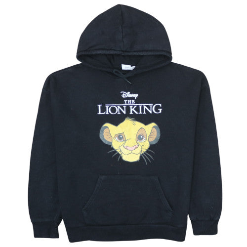 Disney Men’s Black Lion King Hoodie Medium Pullover Graphic Sweatshirt