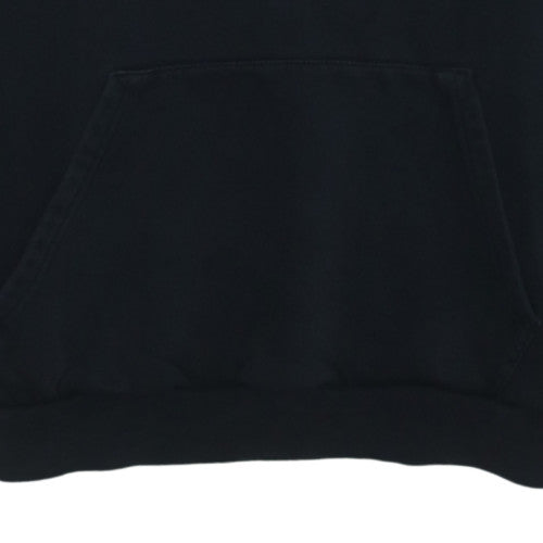 Adidas Mens Black Pullover Hoodie L Sports Fleece Sweatshirt
