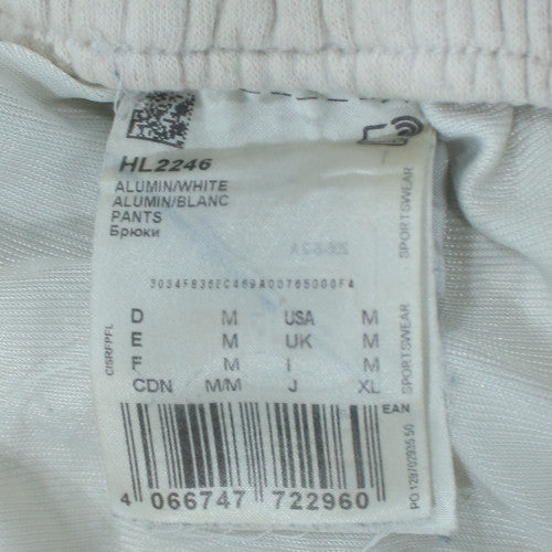 Adidas Mens Beige Jogger Sweatpants Size M Drawstring Waist