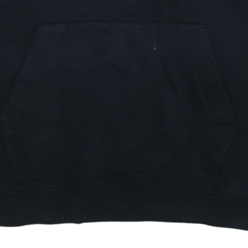 Nike Men's Black Pullover Hoodie L Fleece Sportswear Regular Fit