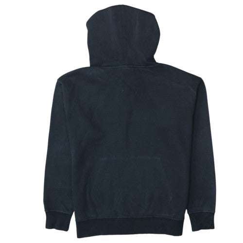 Champion Men’s Black Pullover Hoodie Medium Logo Cotton Blend